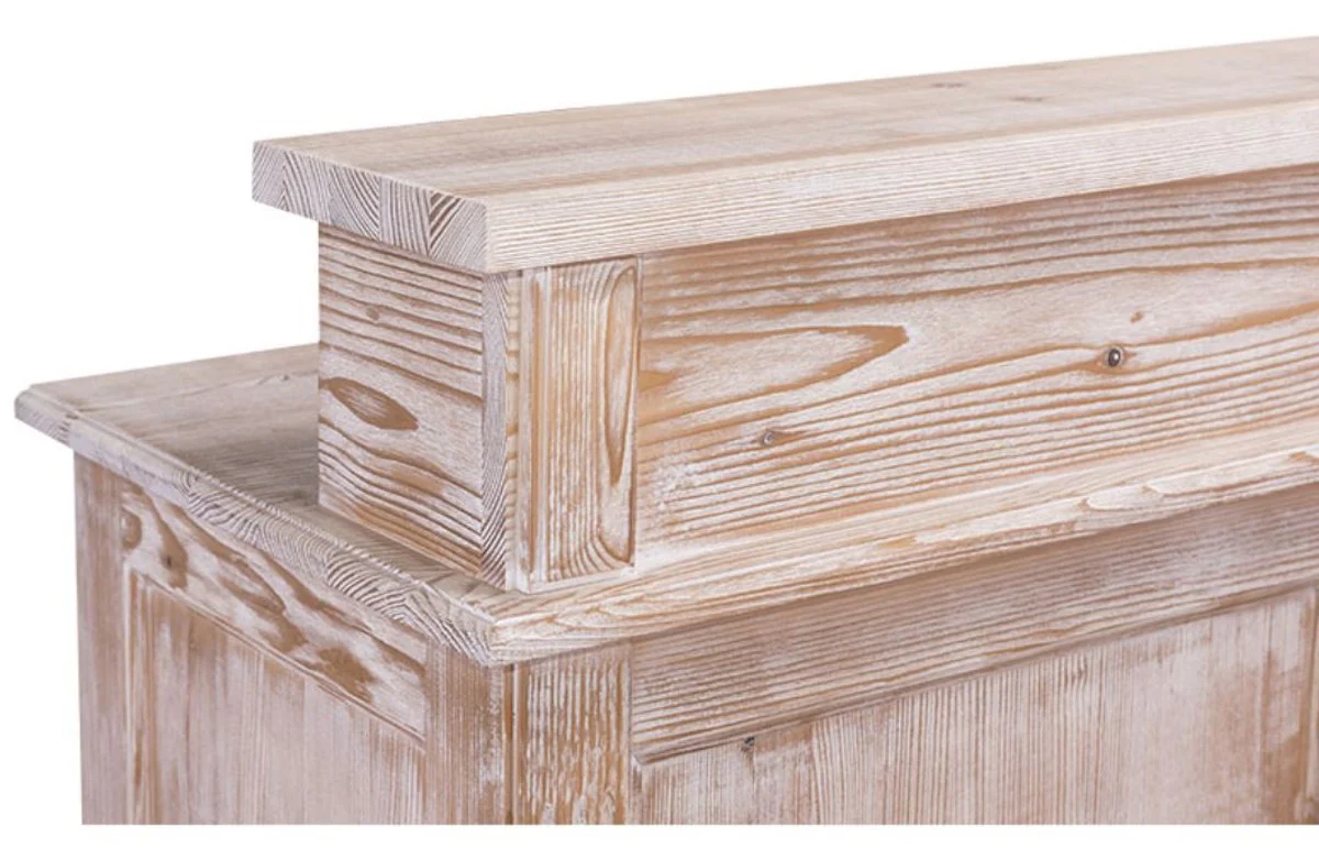 Casa Padrino country style bar cabinet natural colors 120 x 51 x H. 107 cm - Country Style Furniture