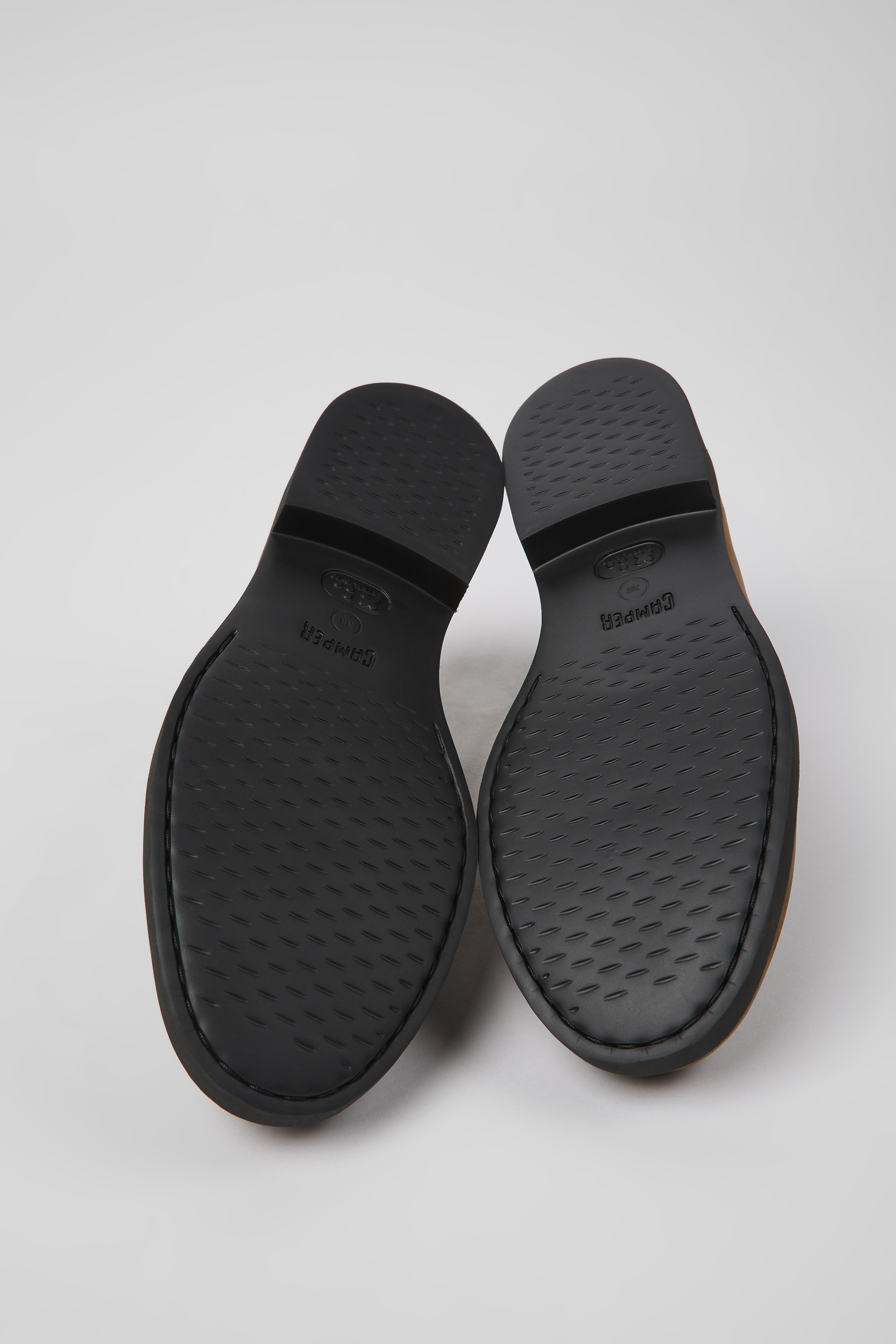 Iman - Brown nubuck shoes for women