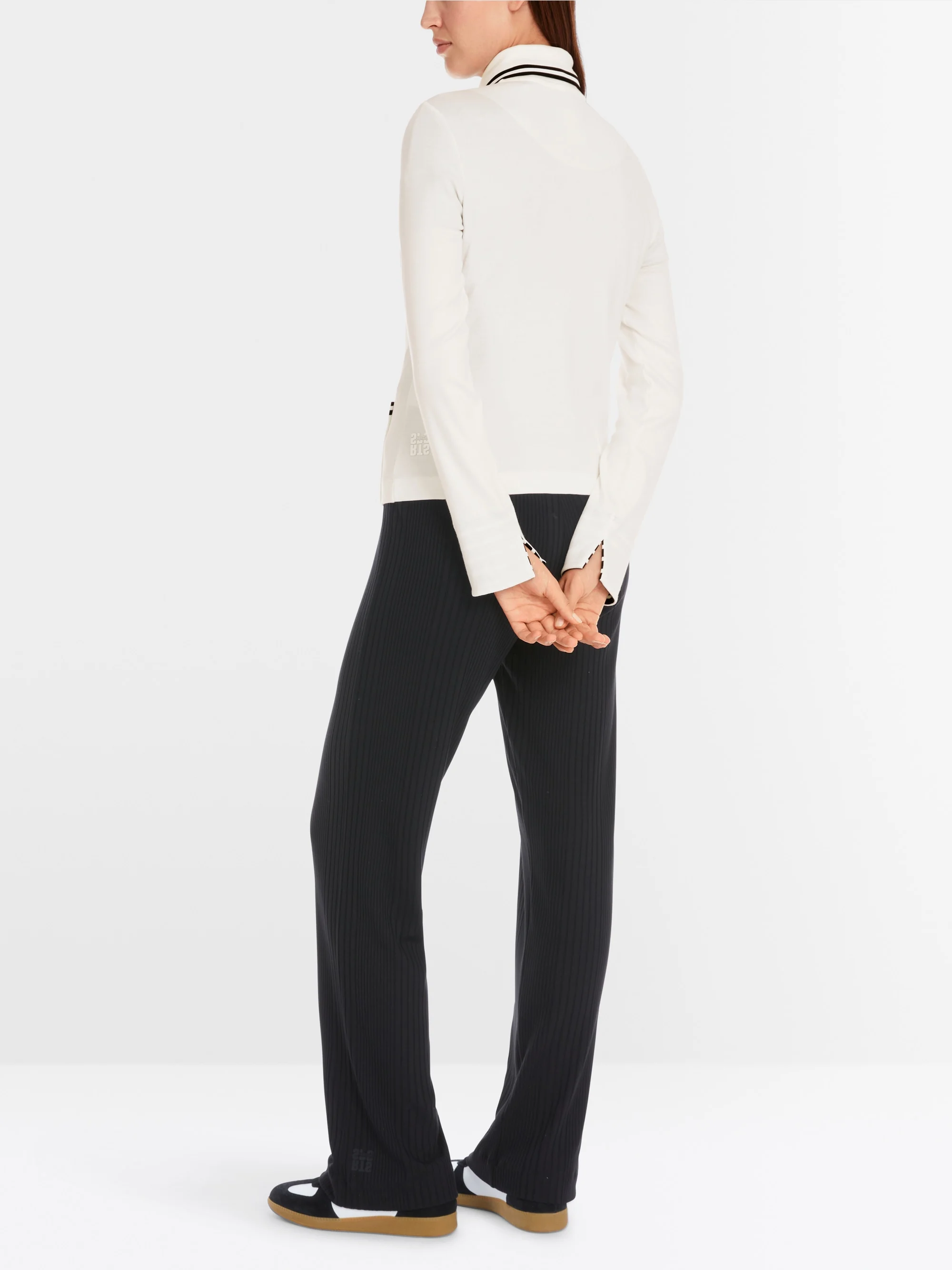 Marc-Cain Light jacket in cotton rib