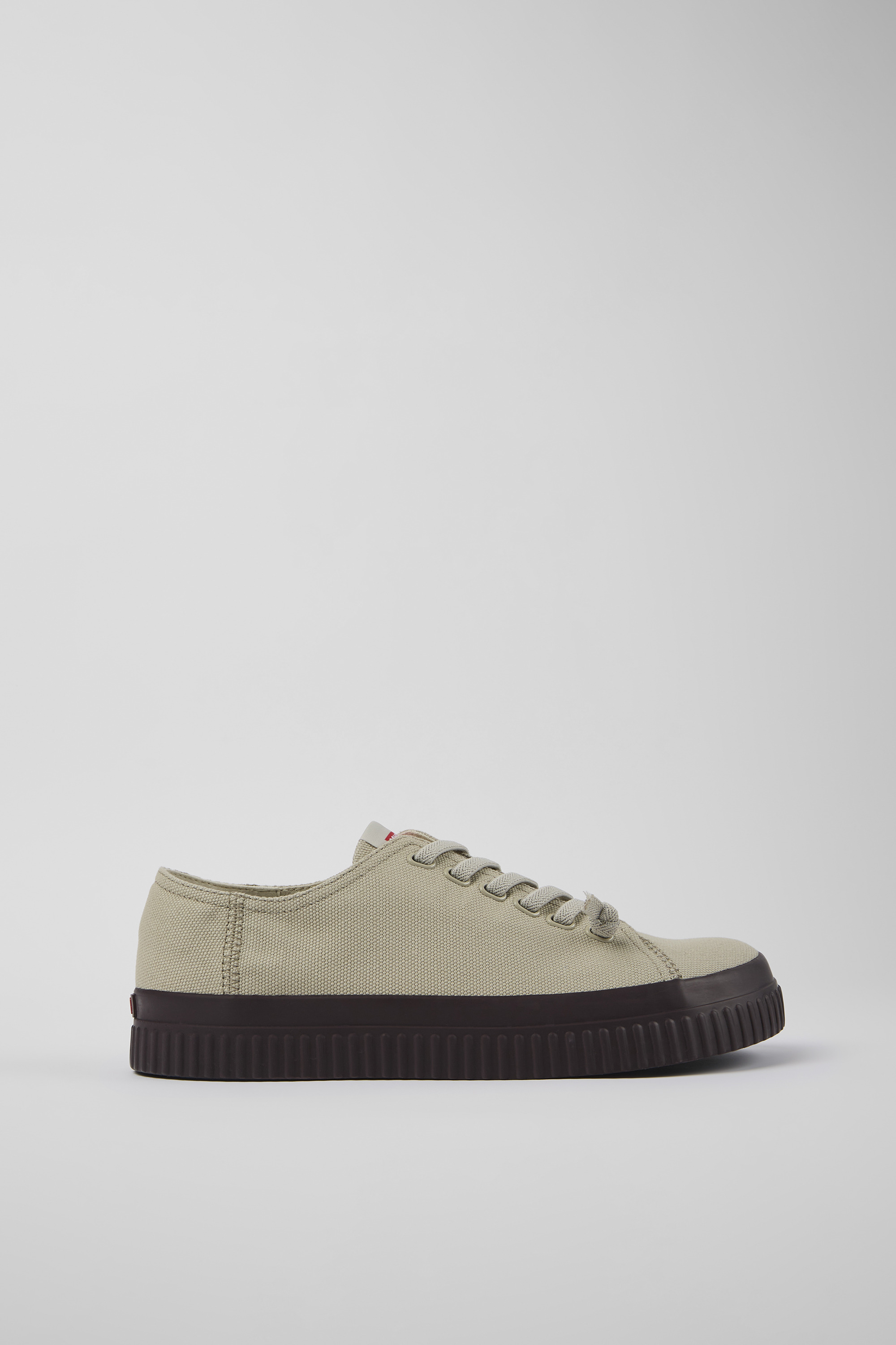 Peu Roda - Gray recycled cotton sneakers for men