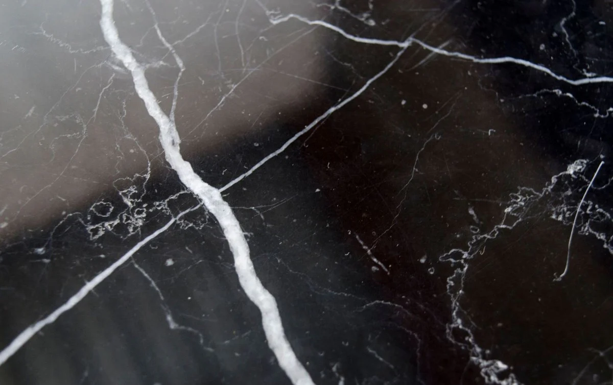 Casa Padrino Mesa Auxiliar de Hotel Negro 65 x H. 67 cm - Muebles para Hoteles