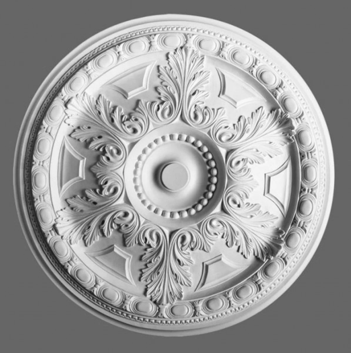 Casa Padrino stucco rosette 71 x 71 cm ceiling stucco ceiling rose stucco rosette Wall rosette Baroque Nouveau