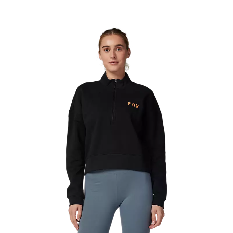 Womens Magnetic Zip Hoodie