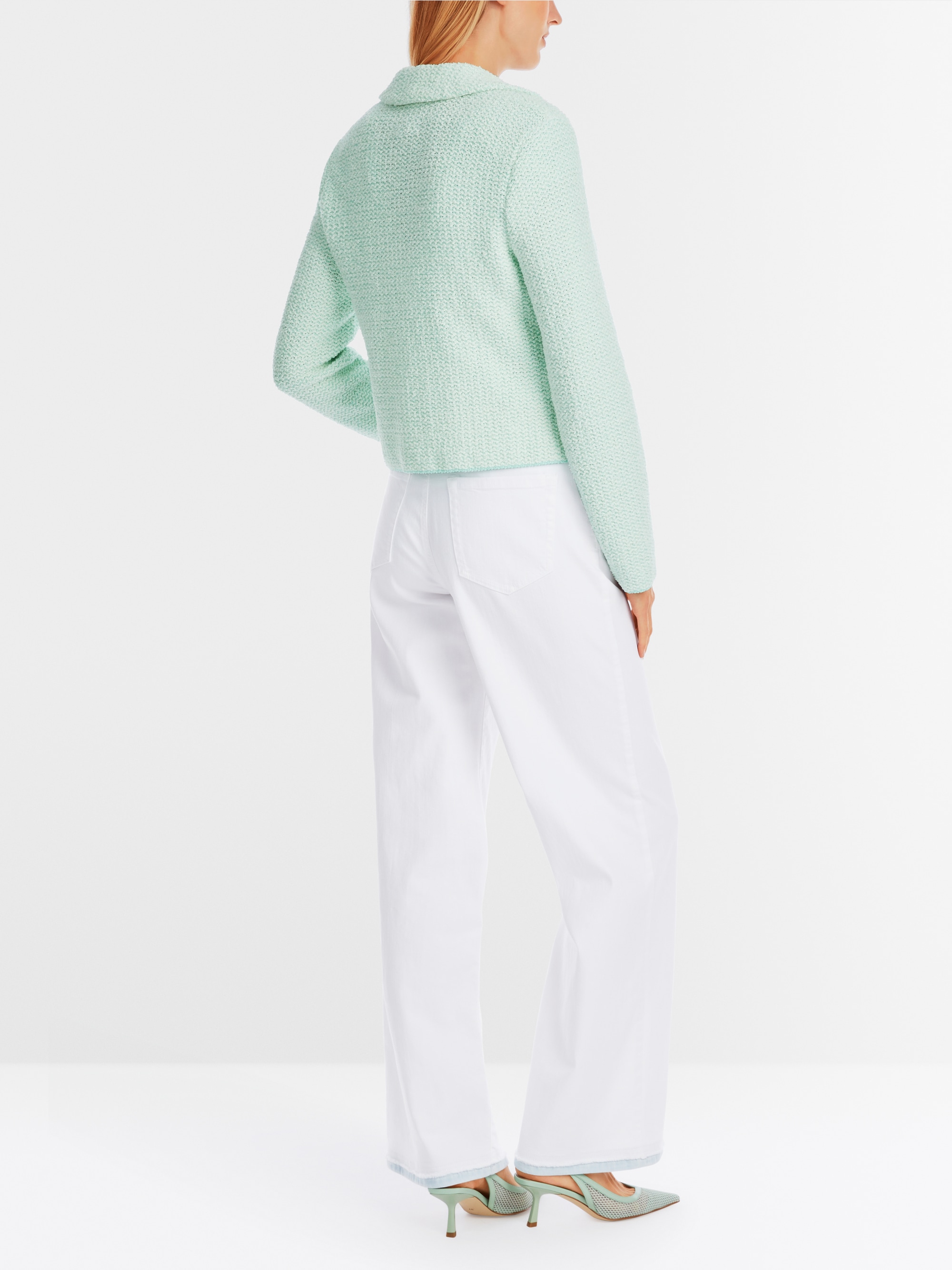 Marc-Cain Knitted in Germany slim-fit blazer