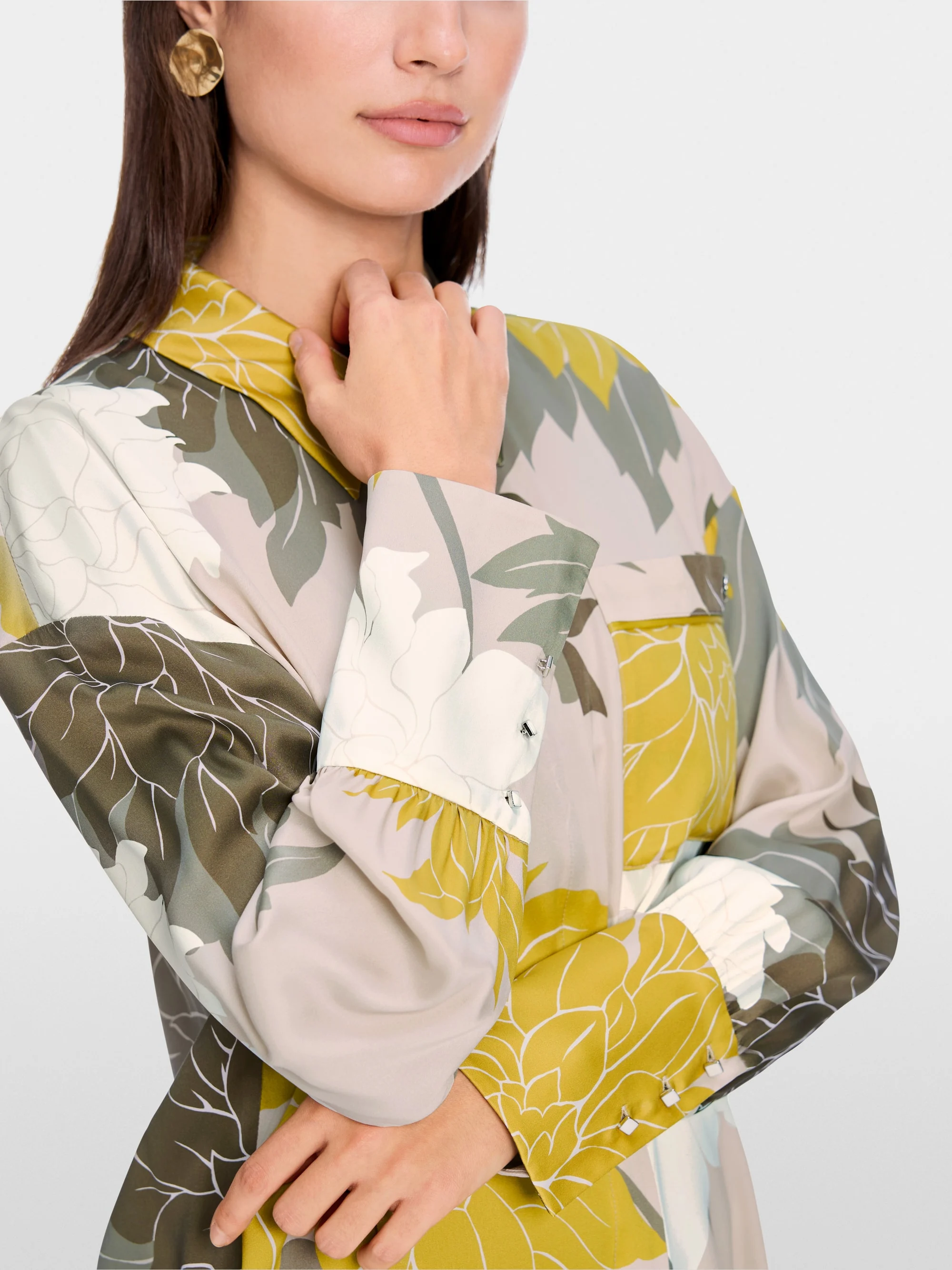 Marc-Cain Blouse with floral pattern