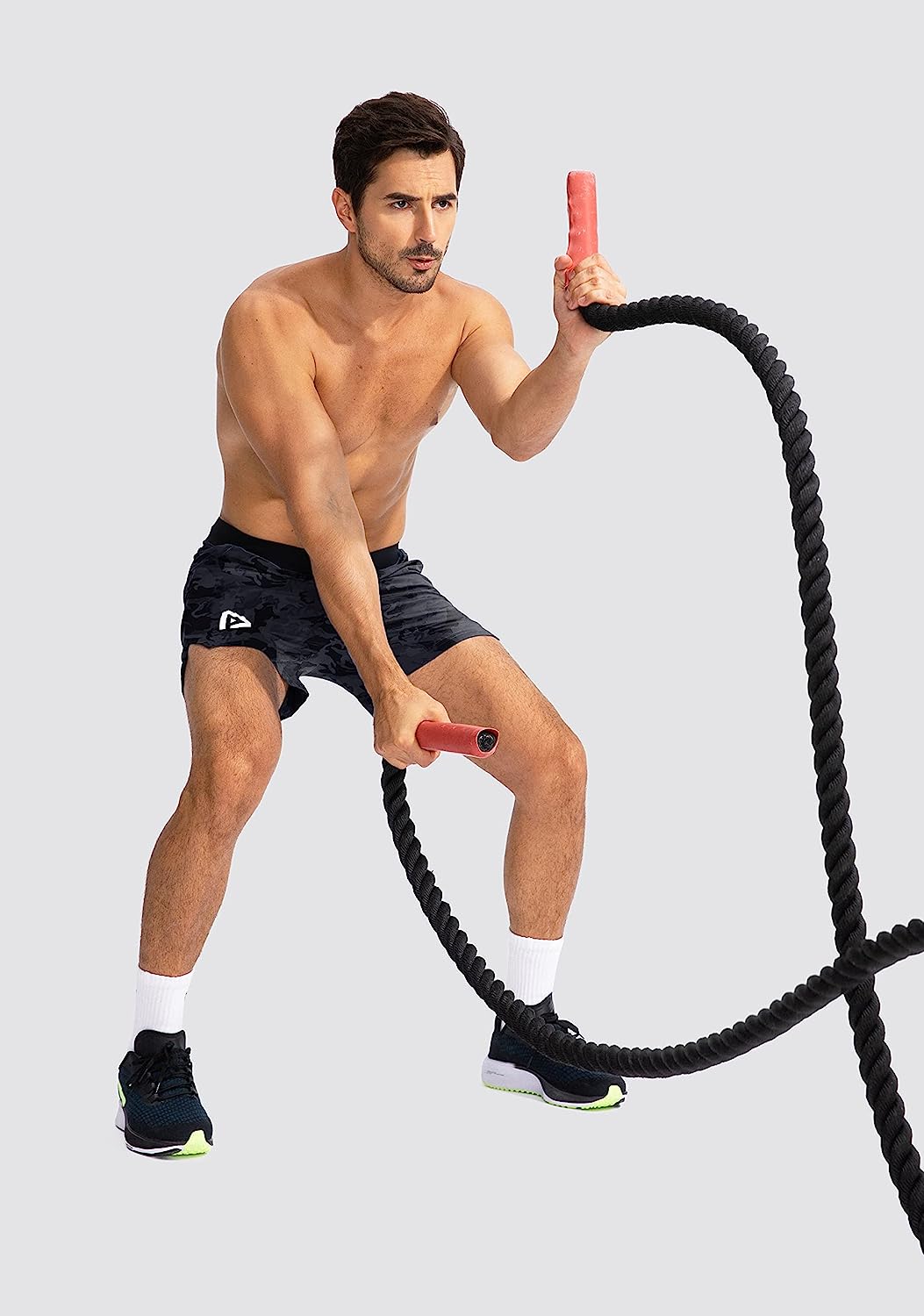 Men's Workout Running Shorts 5 Inch Lightweight Quick Dry Soccer Gym Athletic Shorts for Men with 3 Pockets