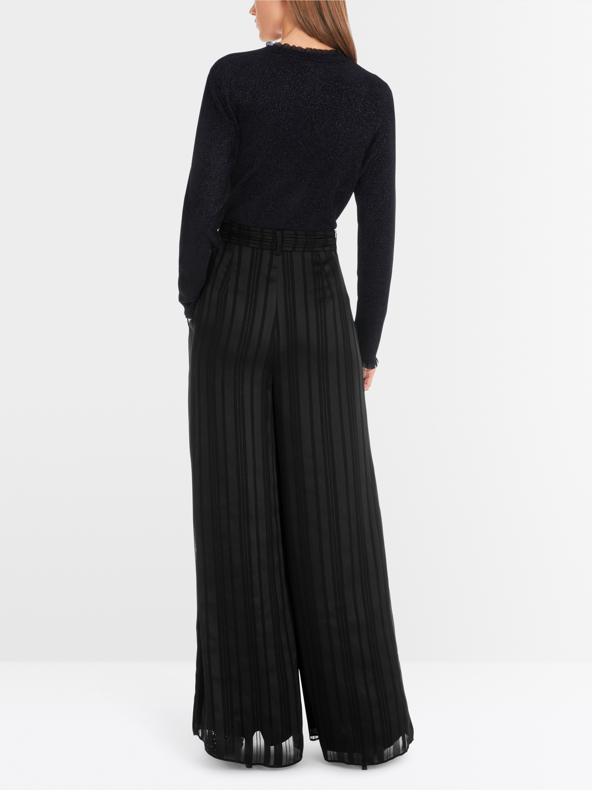 Marc-Cain WARANGAL wide trousers in palazzo style