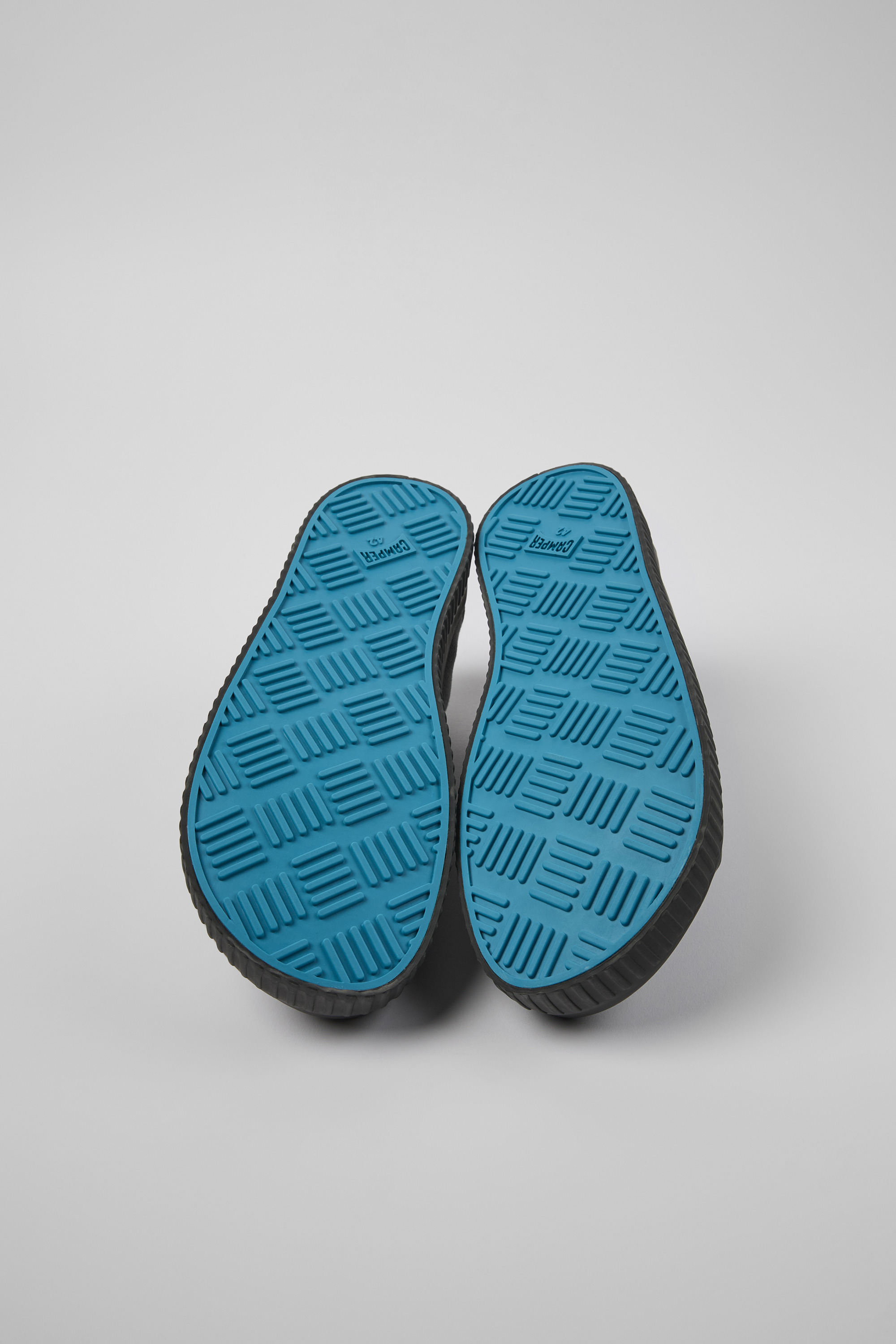 Peu Roda - Gray recycled cotton sneakers for men