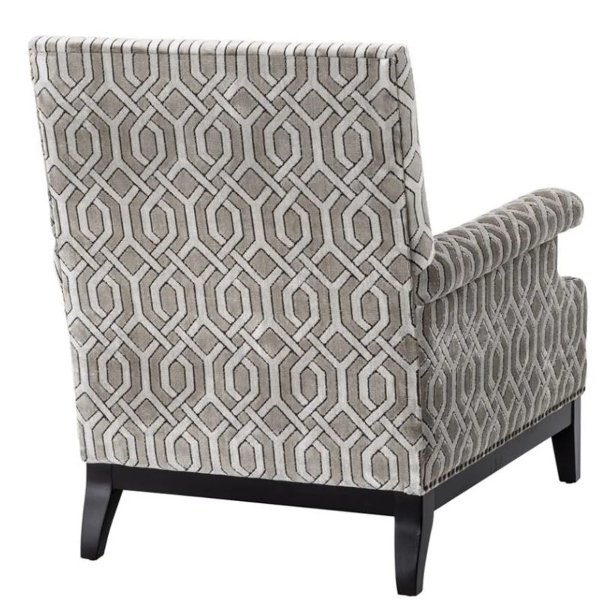 Casa Padrino sillón de 75 x 85 x H. 93 cm - sala de lujo sillón