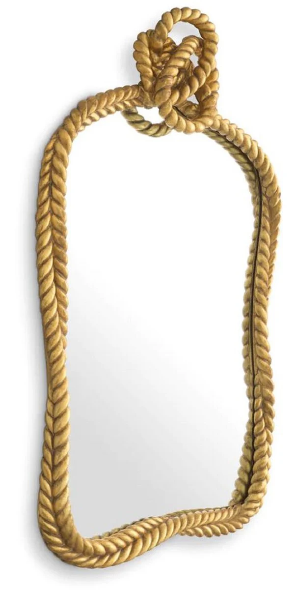 Casa Padrino espejo de lujo de caoba oro antiguo A. 121 cm