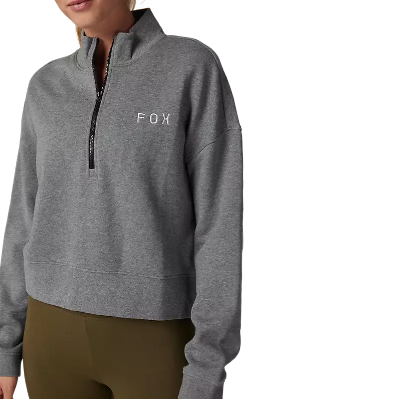 Womens Magnetic Zip Hoodie