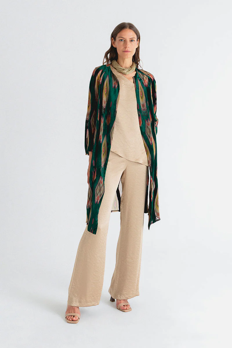 Rivera-spain Pantalón Palazzo tierra