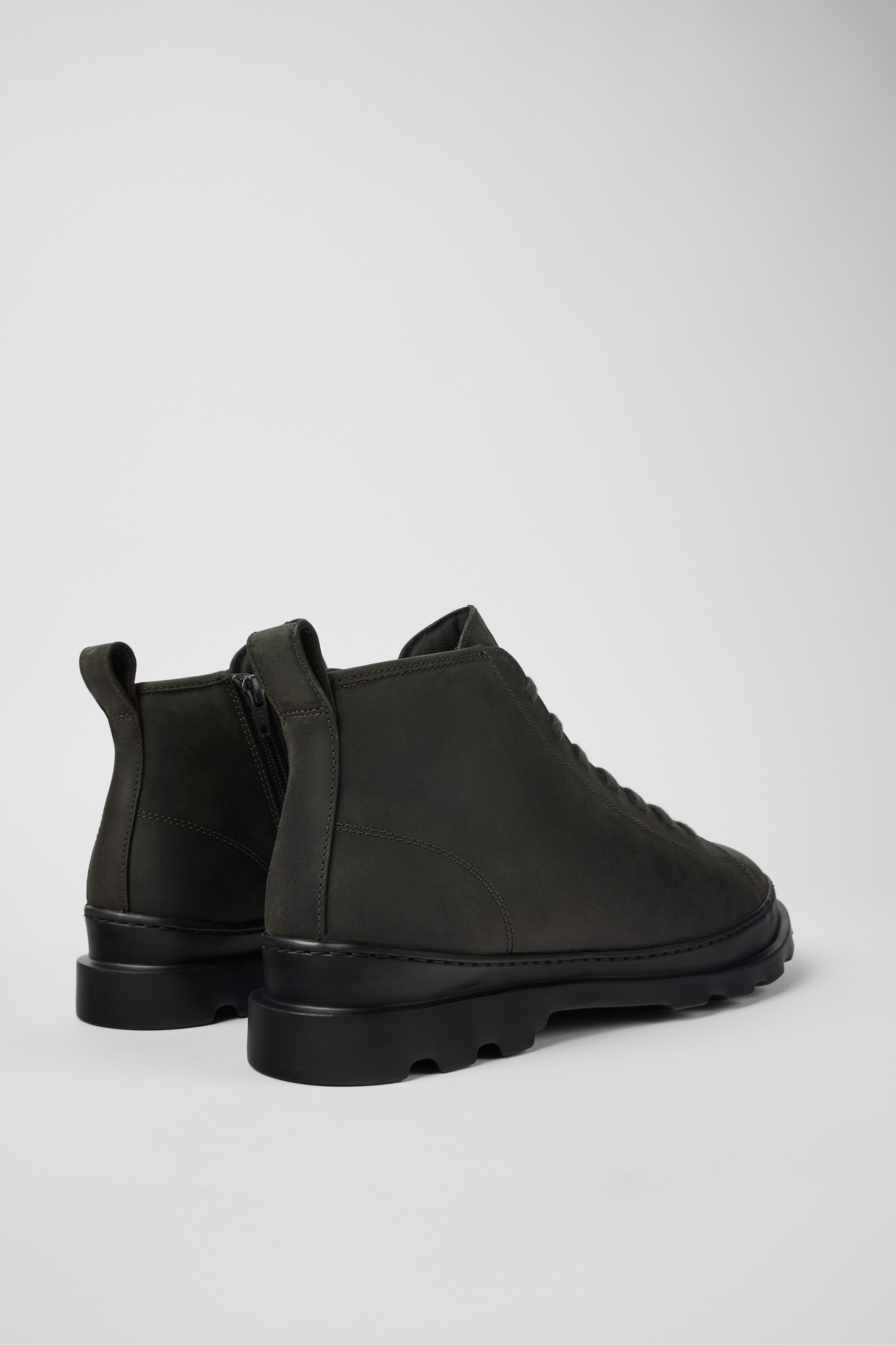 Brutus - Gray ankle boot for men