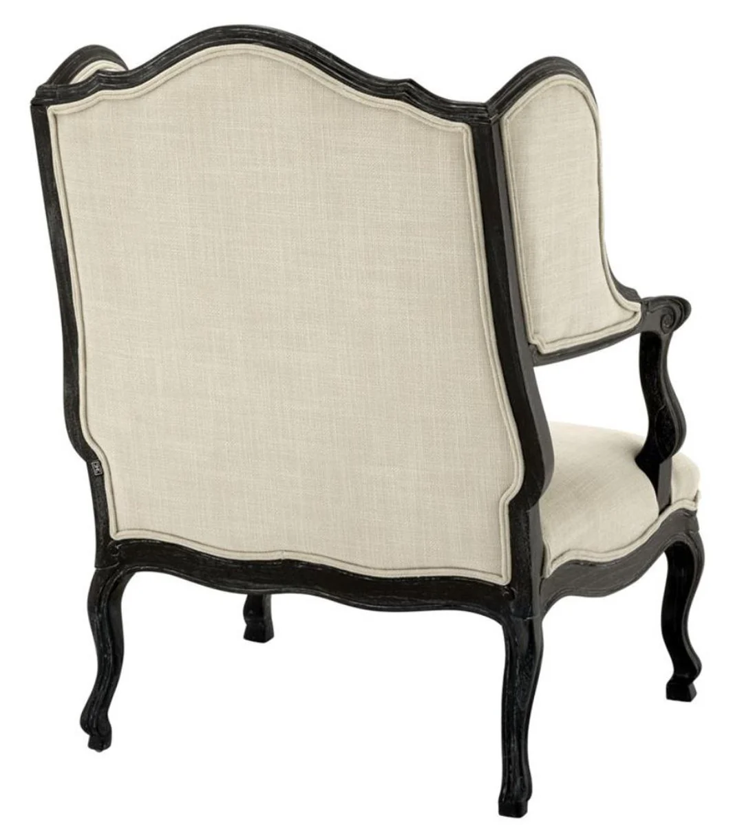 Casa Padrino sillón antiguo de lujo 89 x 87 x H. 113 cm - mobiliario club club