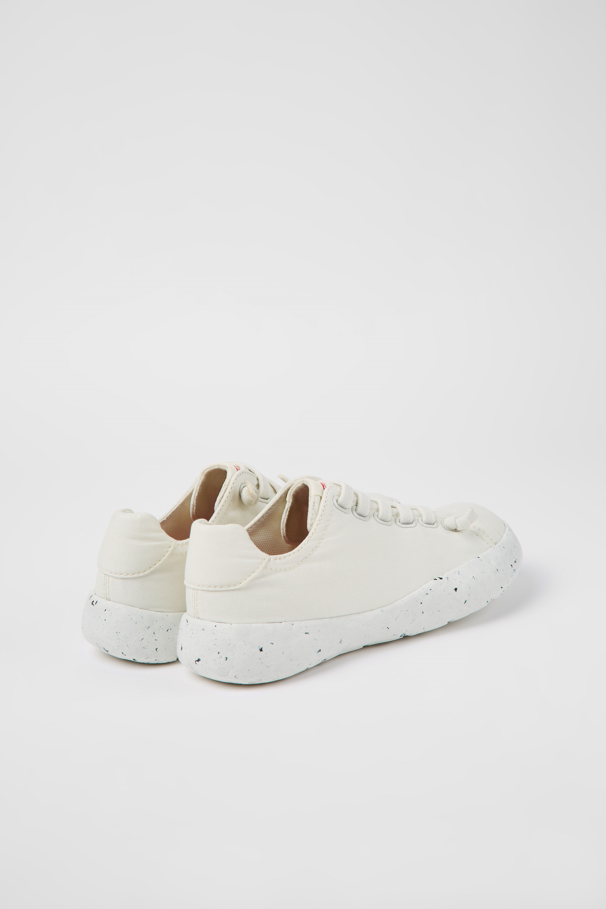 Peu Stadium - White textile sneakers for women