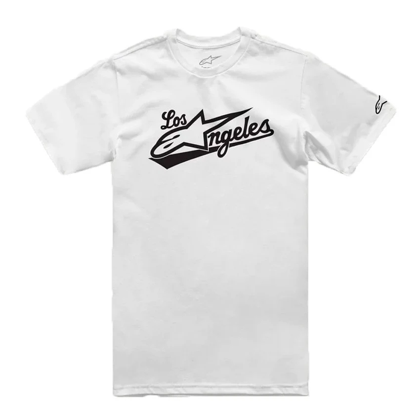 CAMISETA ALPINESTARS LOS ANGELES BLANCO