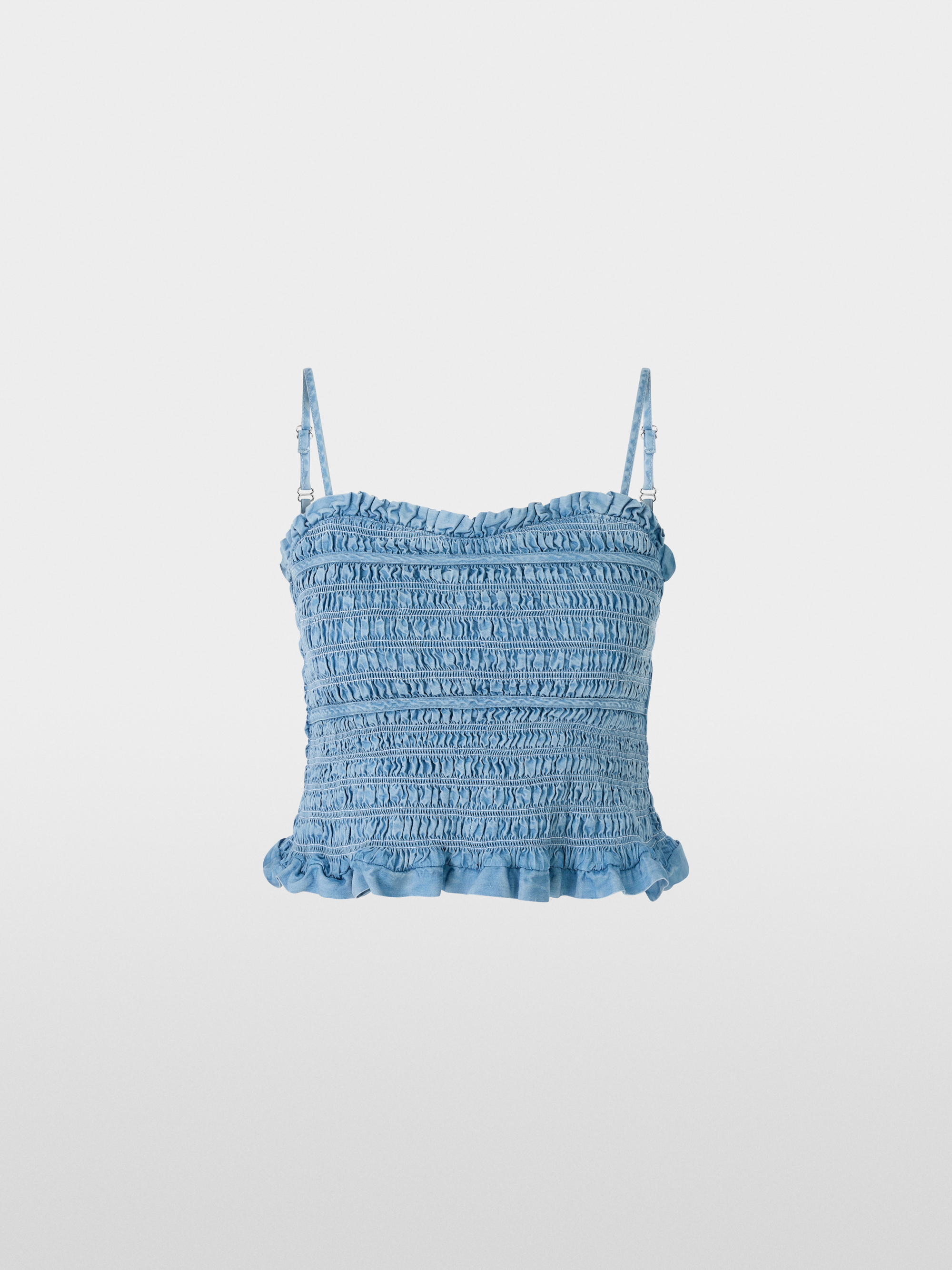 Marc-Cain Smocked bustier