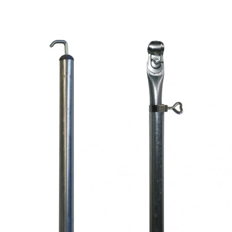 Tubo refuerzo TECHO GRANDE ABRAZADERA 410 de avancé a caravana - 28 mm