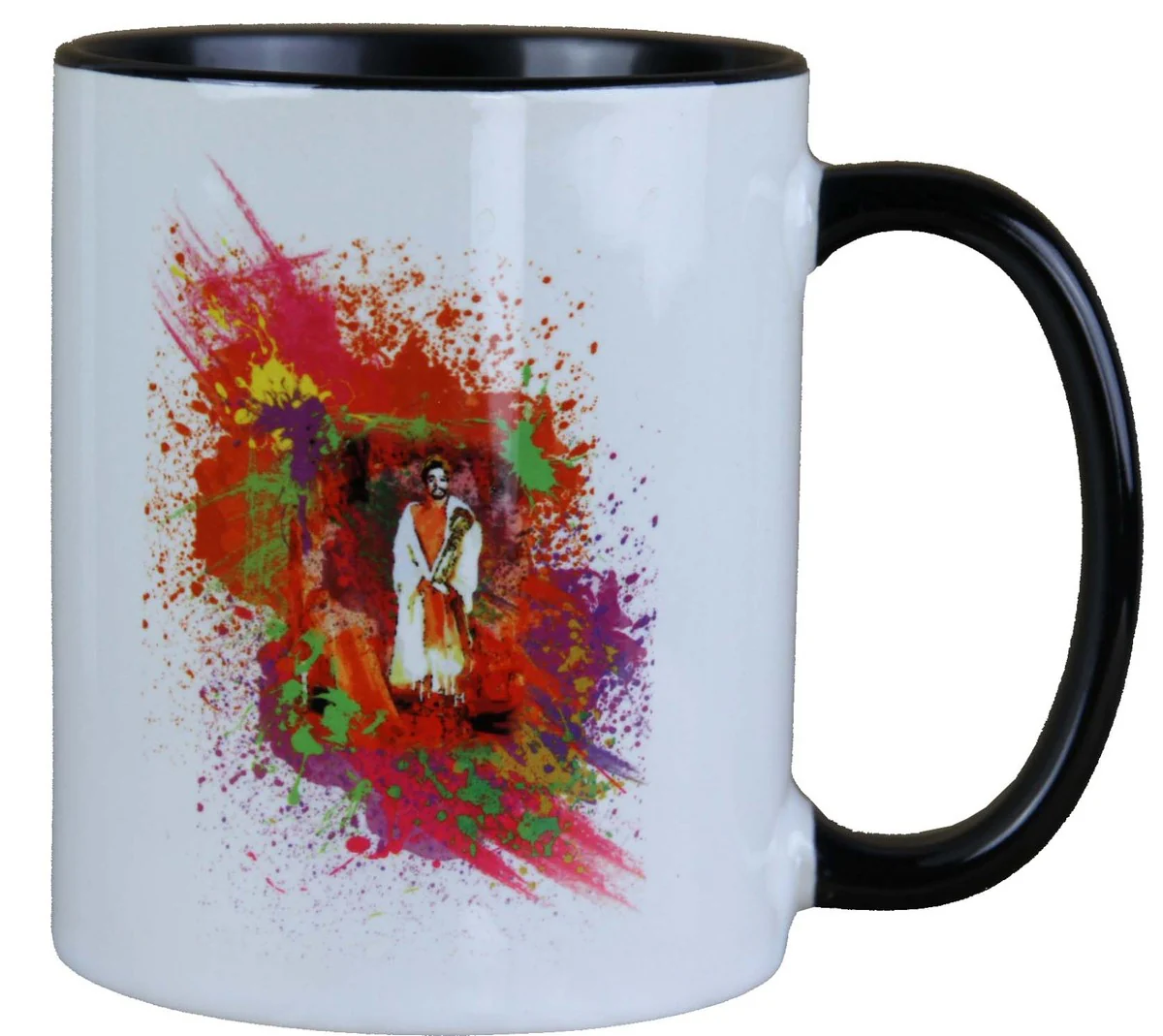 Harald Gl??ckler Pomp??s Mug Explosi¨®n colorida - dise?ado por Harald Gl??ckler