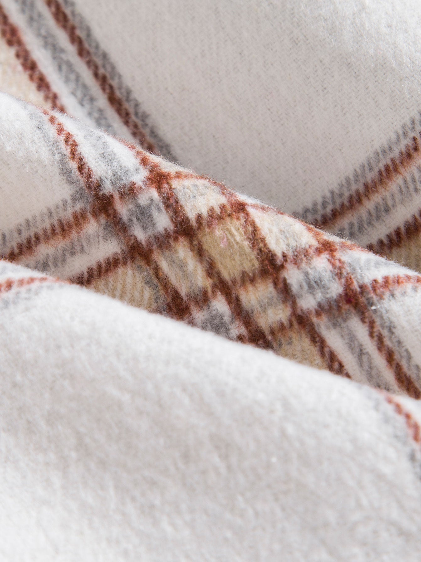 Flannel Plaid Overshirt With Pocket