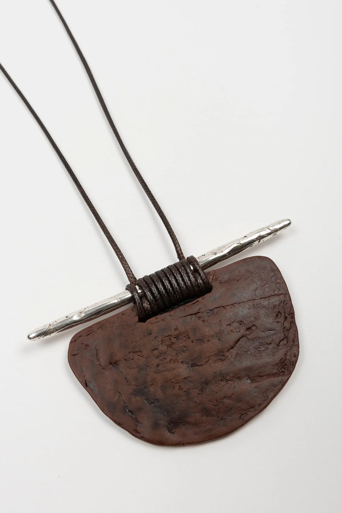 Rivera-spain Collar Eclipse madera y plata