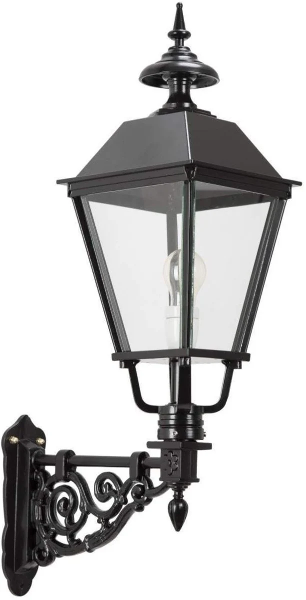 Casa Padrino aplique exterior / linterna exterior barroco 35 x 63 x H. 110 cm - Varios Colores - Iluminación de Entrada de Lujo