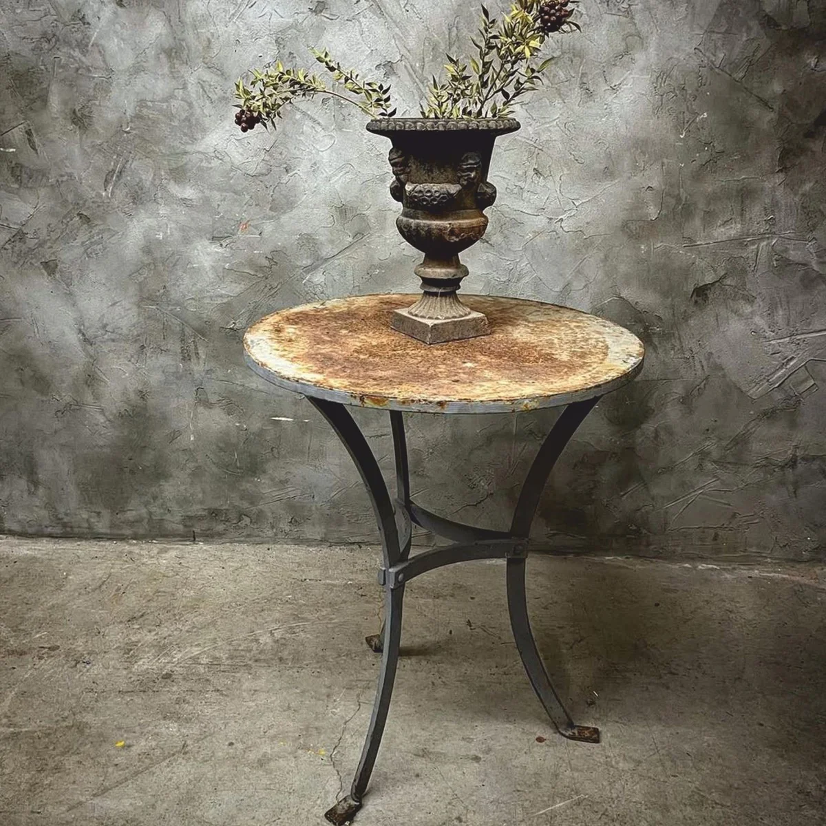 Casa Padrino conjunto de jard¨ªn de metal Art Nouveau - Muebles de jard¨ªn nost¨¢lgicos