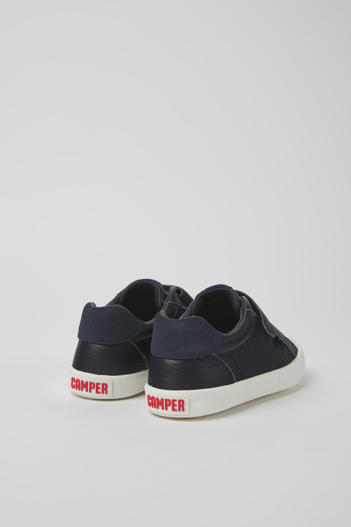 Pursuit Boys Blue Leather Shoes