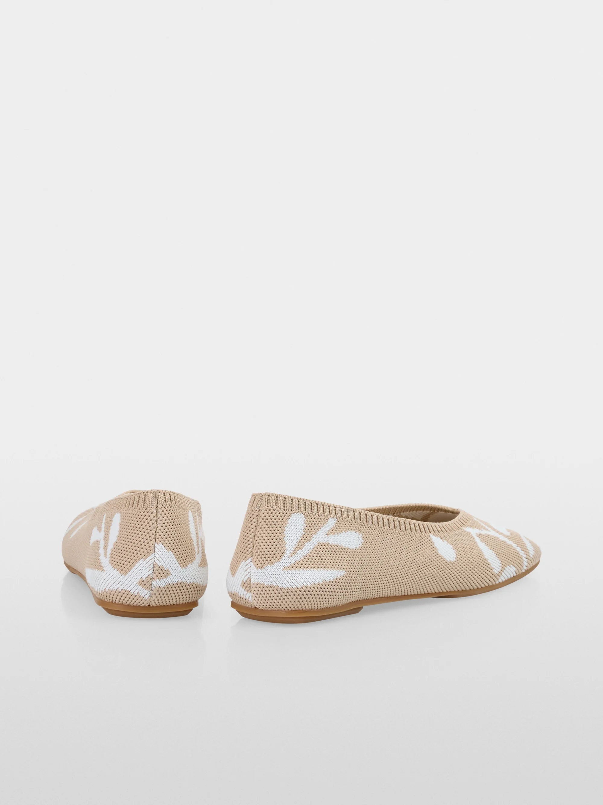 Marc-Cain Ballerinas in patterned techno-knit
