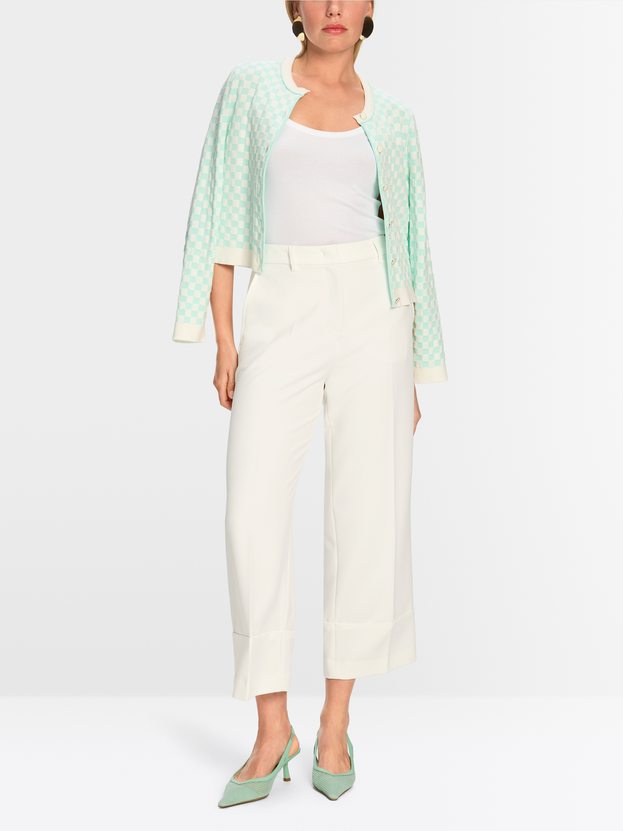 Marc-Cain Tank top in cotton mix