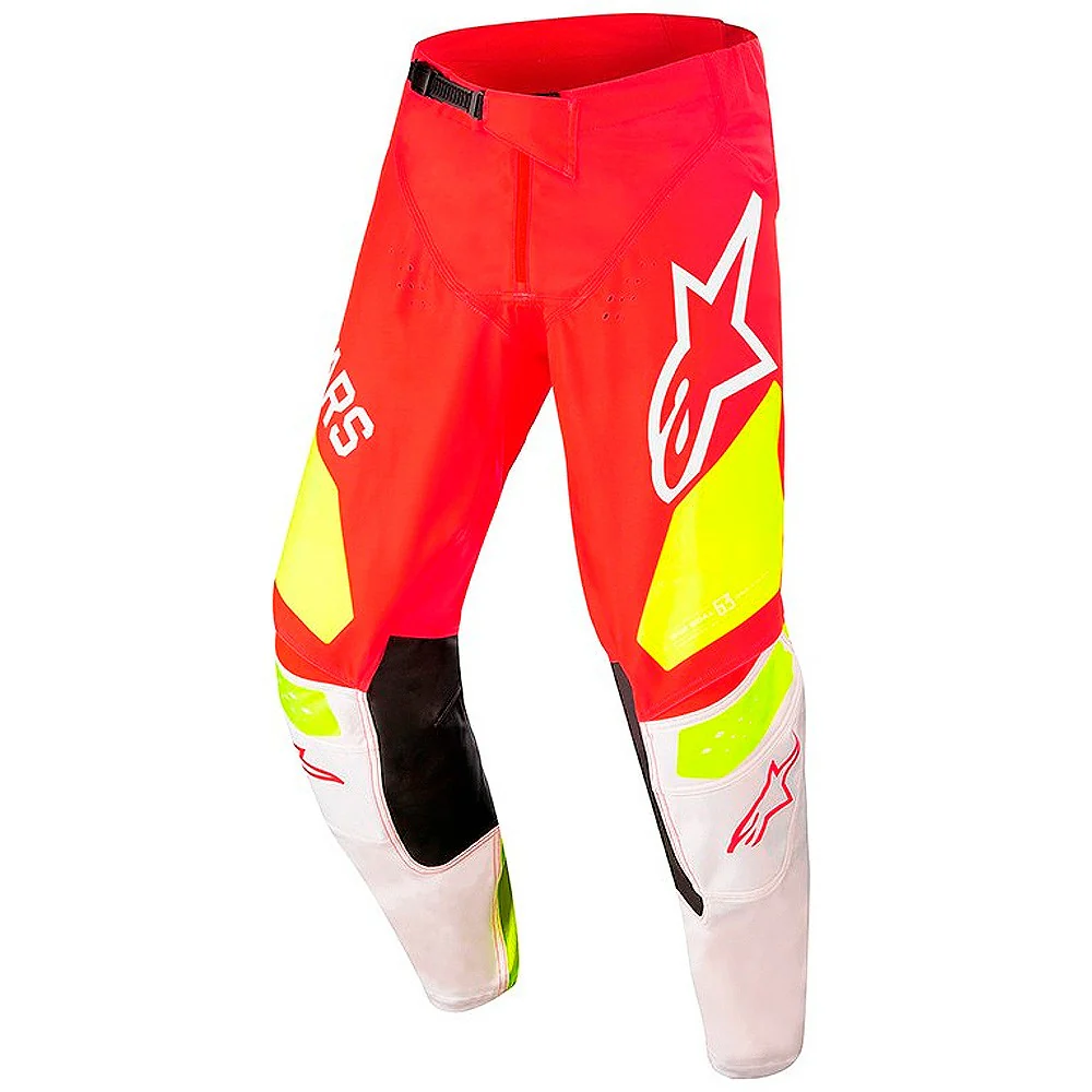 PANTALON INFANTIL ALPINESTARS YOUTH RACER FACTORY 22 - INFANTIL ROJO / BLANCO