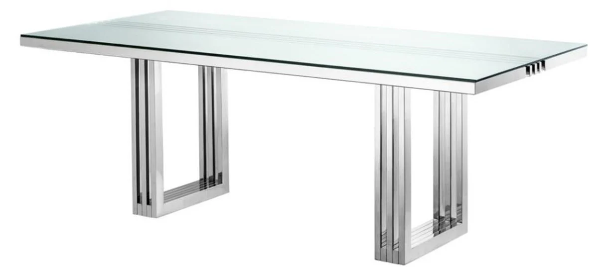 Casa Padrino mesa de comedor de lujo 210 x 96 x H. 76 cm - muebles de dise?o comedor