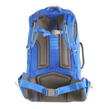 Mochila de viaje OZtrail QUEST TRAVEL PACK 65L con Daypack de 20L – azul