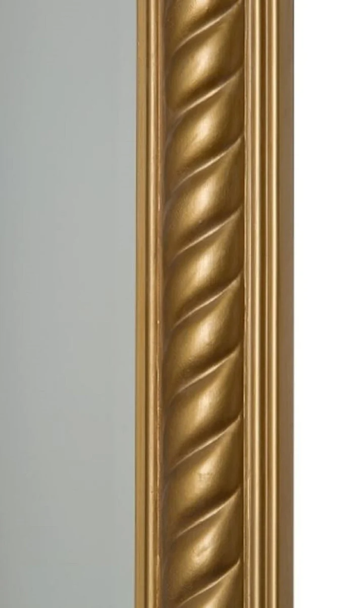 Casa Padrino Espejo / Espejo de Pared Barroco Oro Antiguo 62 x H. 187 cm - Muebles Barrocos