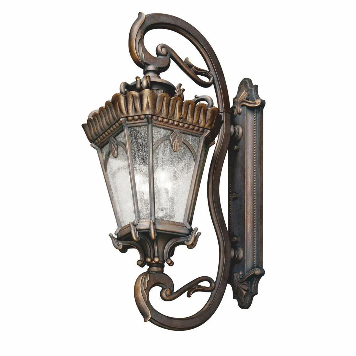 Casa Padrino l¨¢mpara de pared de exteriores barroco bronce antiguo A. 116,8 cm - Iluminaci¨®n exterior