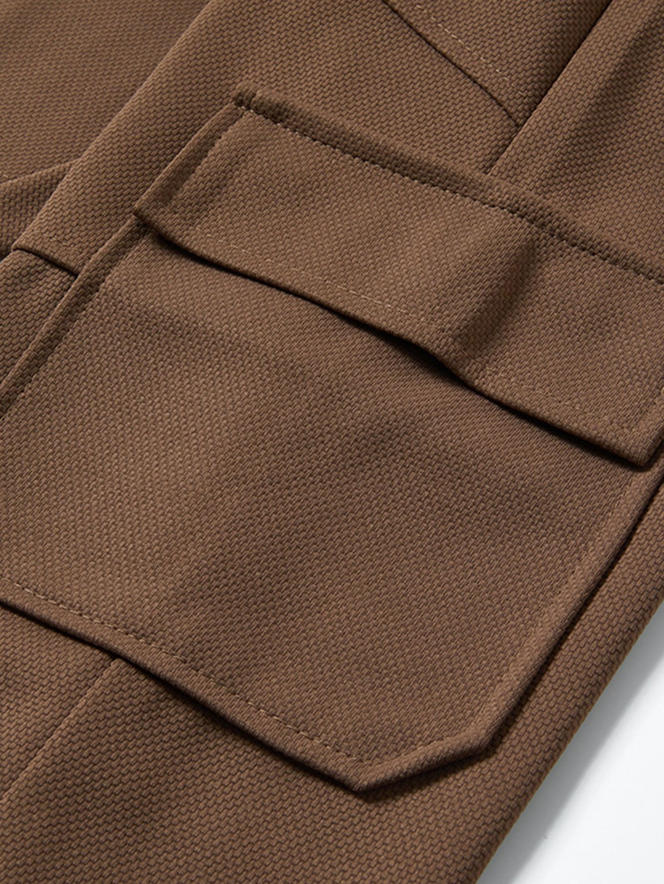 Elastic Waist Cargo Jogging Pants