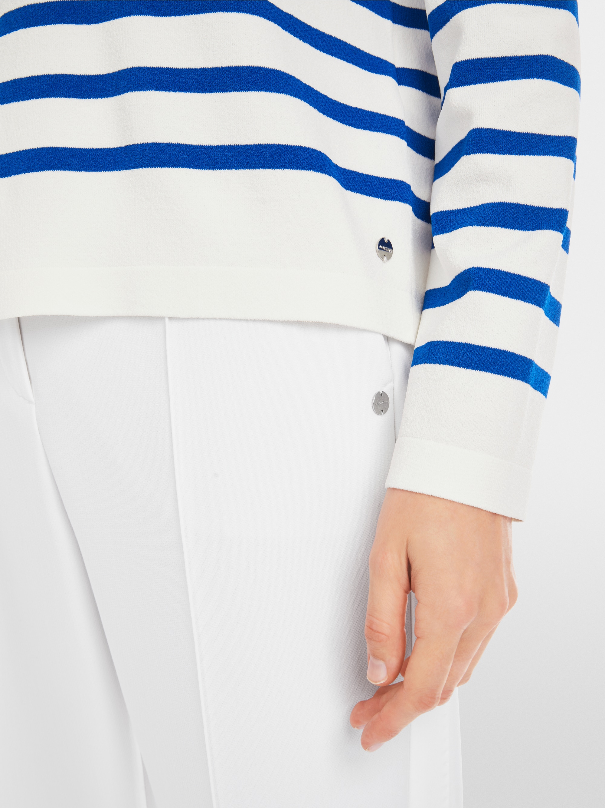 Marc-Cain Rethink Together striped jumper