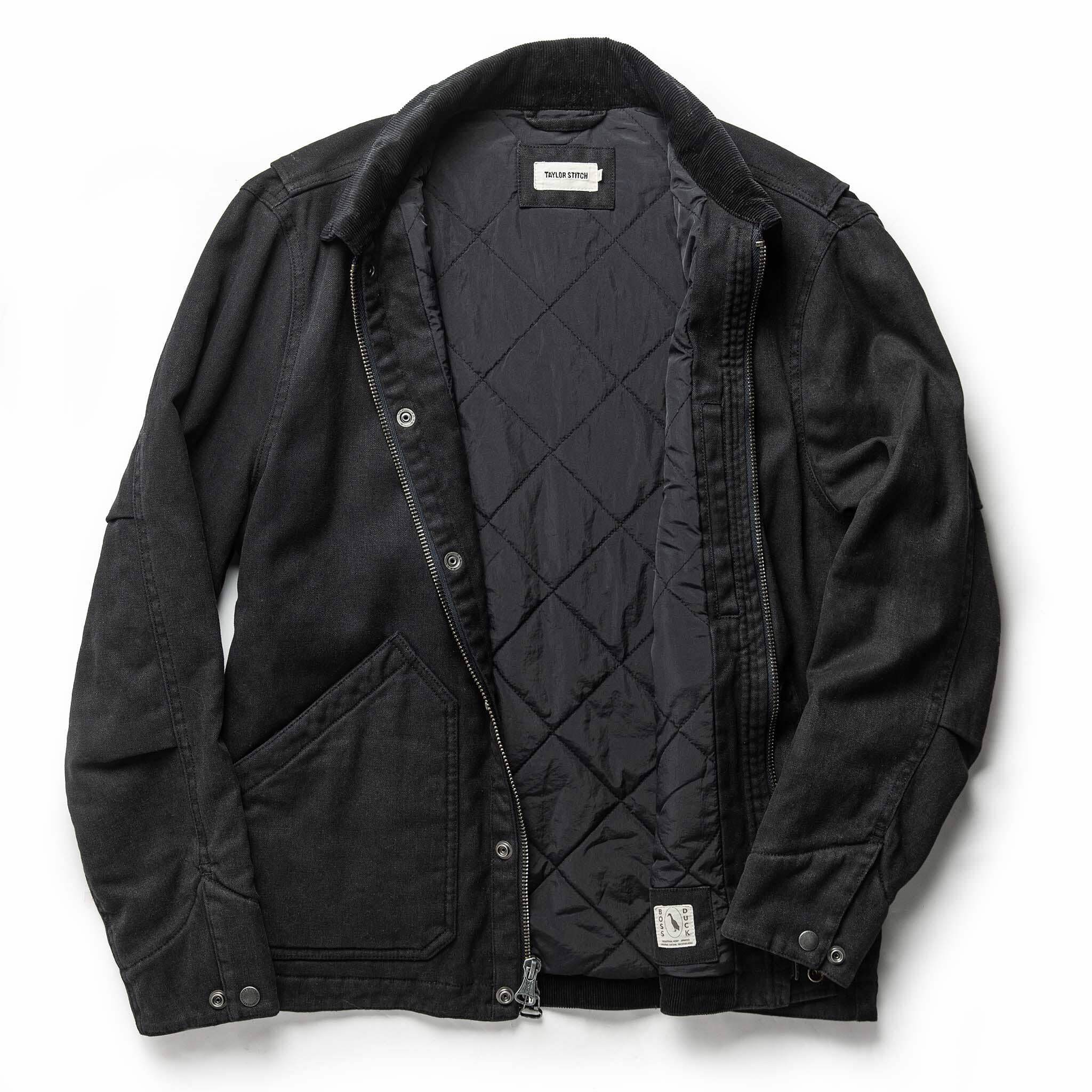The Workhorse Jacket in Coal Boss Duck