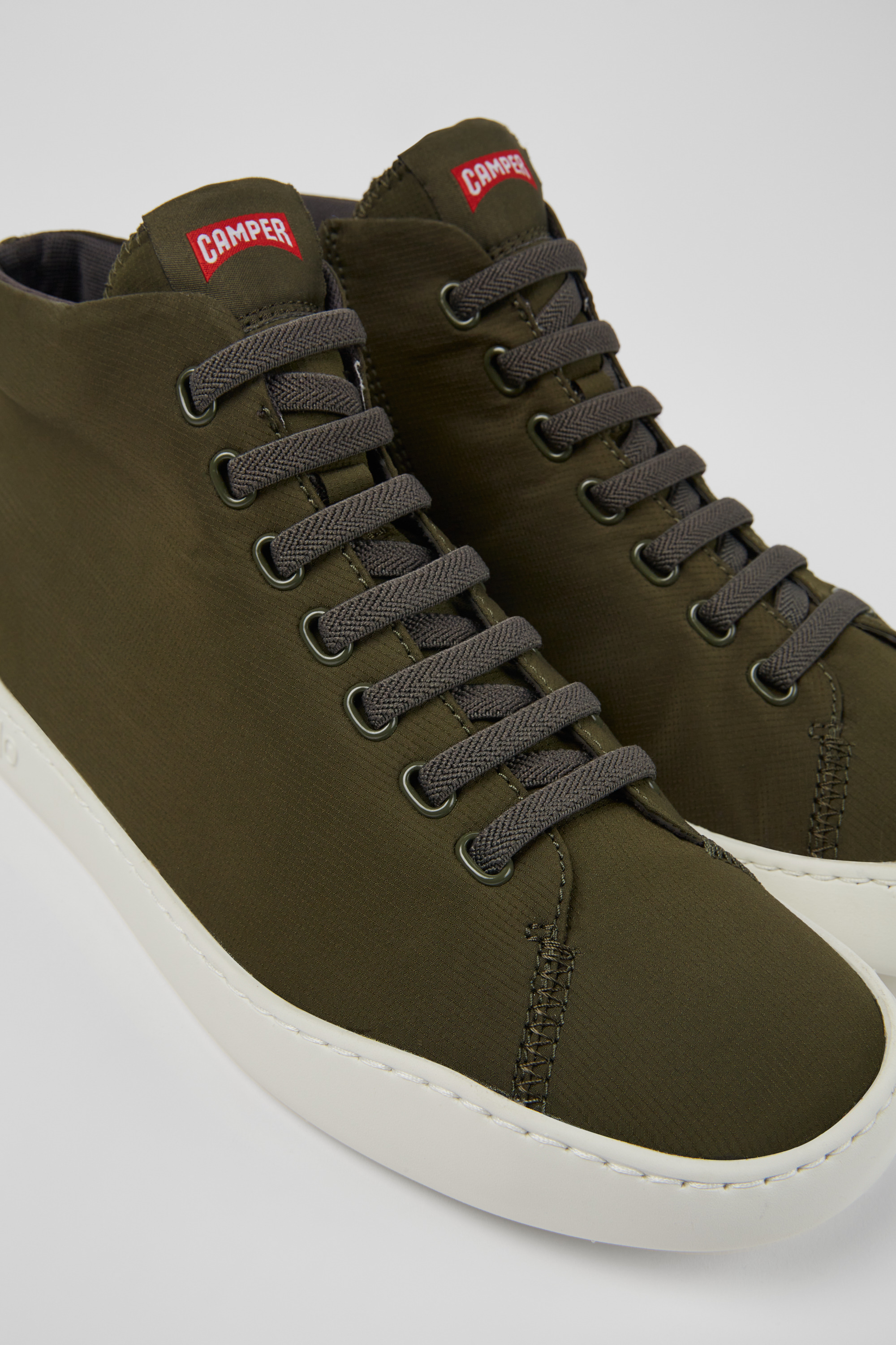 Peu Touring - Green recycled PET sneakers for men