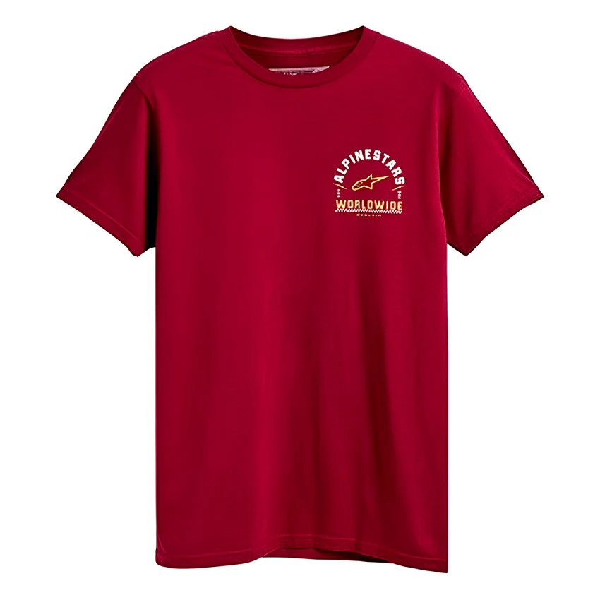 CAMISETA ALPINESTARS WEELEE GRANATE