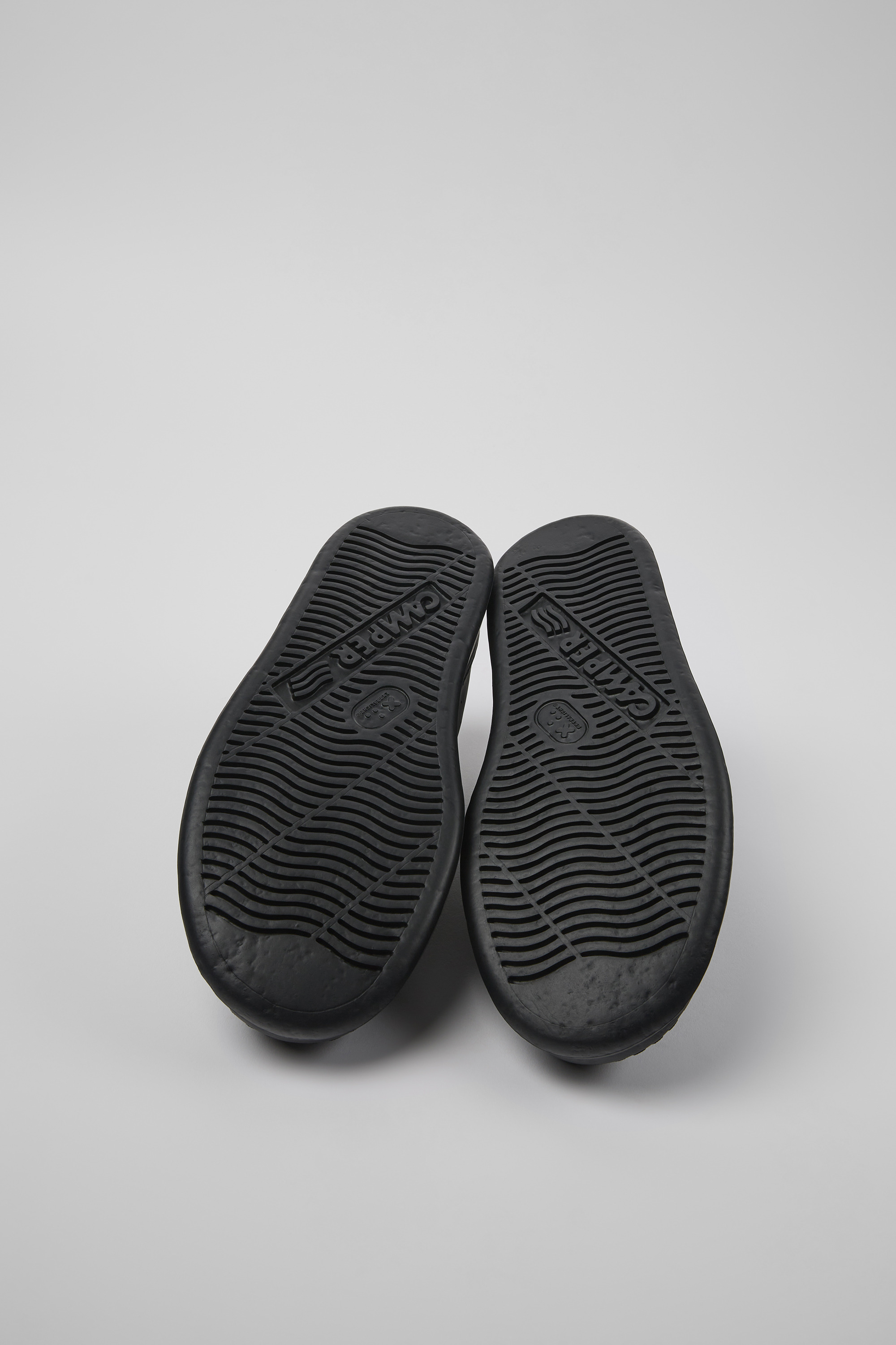 Twins - Multicolored leather and nubuck sneakers for men