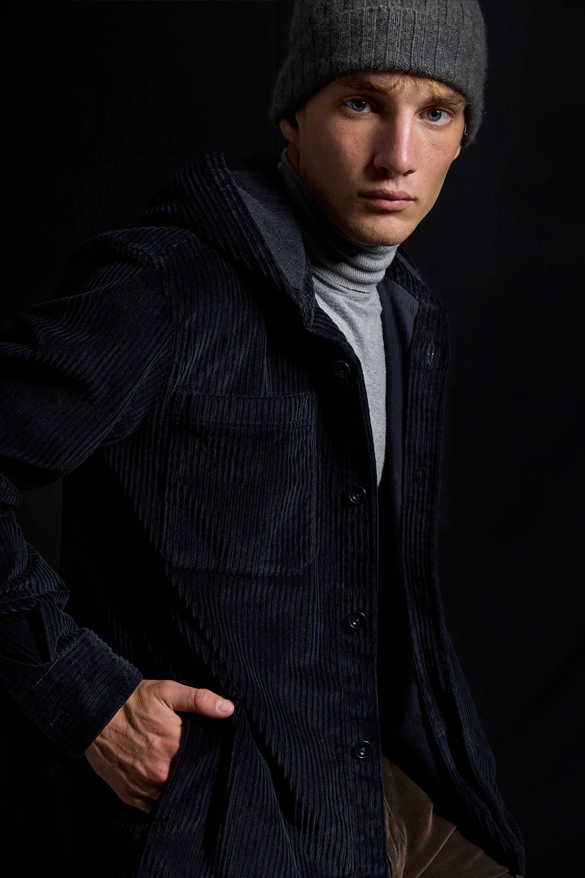 Rivera-spain Sobrecamisa Koike de pana marino