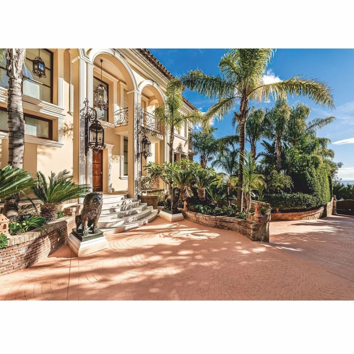 Casa Padrino l¨¢mpara de pared de exterior barroco de lujo A. 150 cm - Iluminaci¨®n exterior barroco