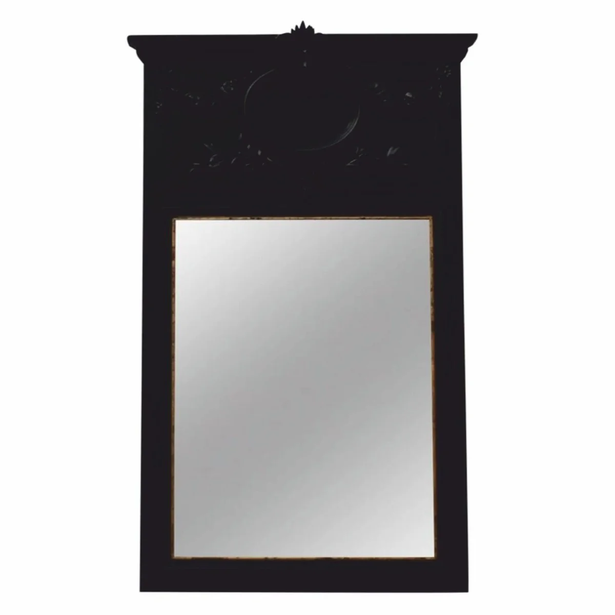 Casa Padrino espejo barroco negro Al. 102 cm - Muebles de estilo barroco