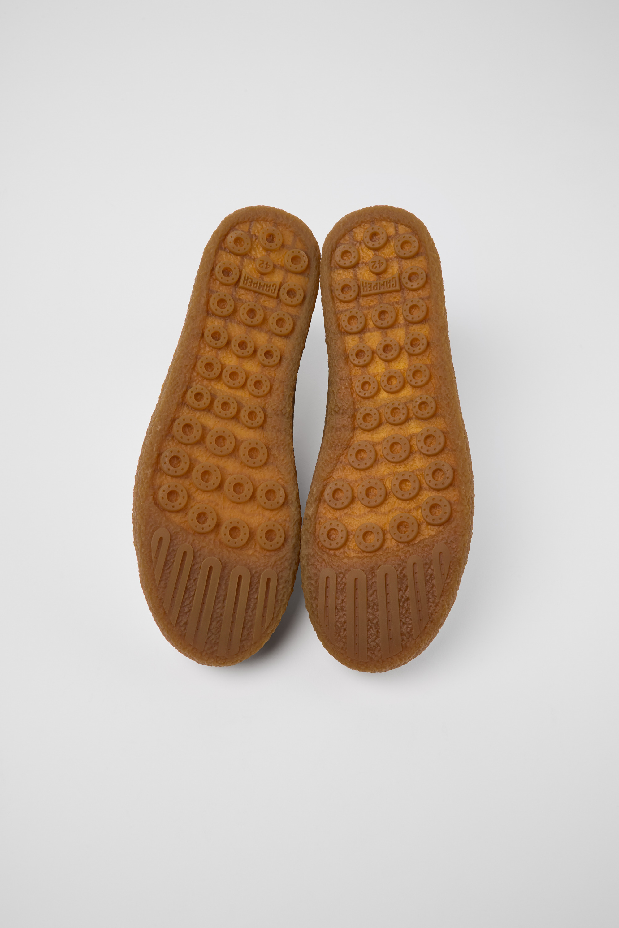 Peu Terreno - White leather shoes for men