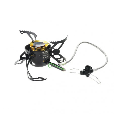 Optimus Polaris Optifuel - Hornillo híbrido para camping