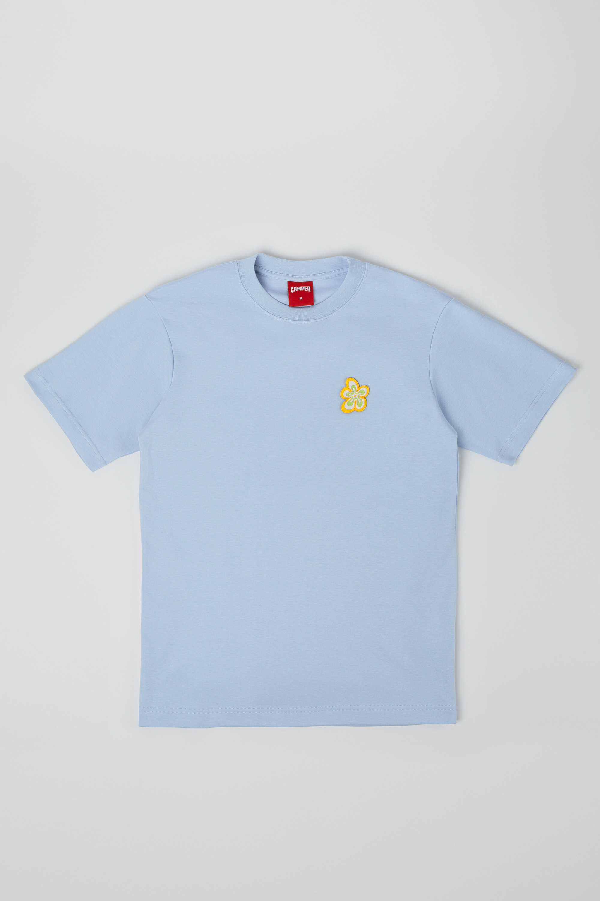 T-Shirt - Blue organic cotton T-shirt