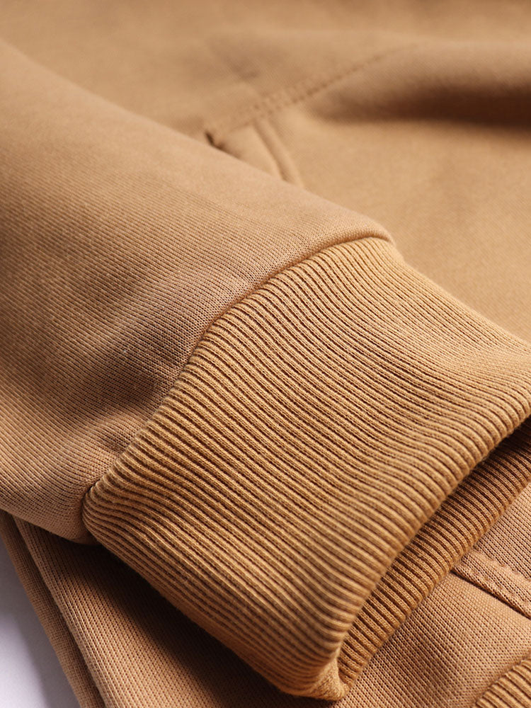 Hip Hop Style Bear Print Hoodie