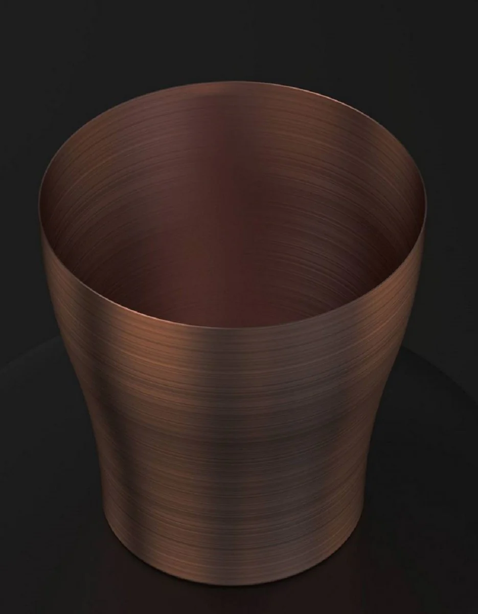 Casa Padrino enfriador de champ¨¢n de cobre de lujo ? 18 x A. 19 cm - Enfriador de vino redondo - Accesorios de gastronom¨ªa - Accesorios de restaurante - Accesorios de hotel - Colecci¨®n de lujo