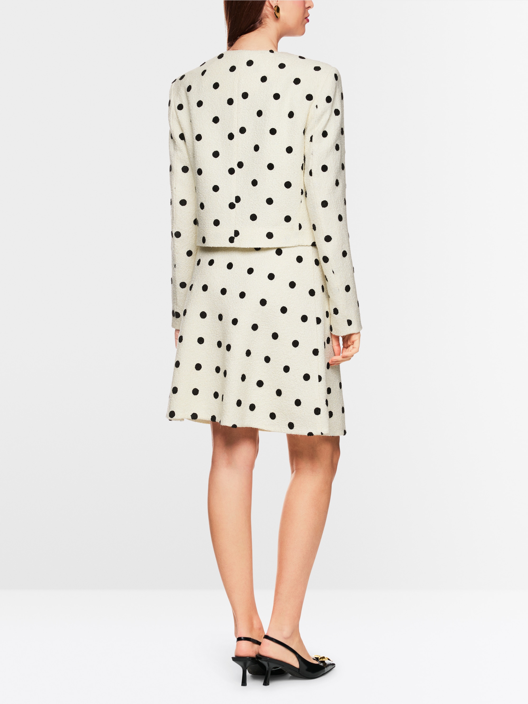 Marc-Cain Couture-style jacket with polka dots